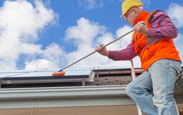 Wester Aberchalder soft wash roof cleaning
